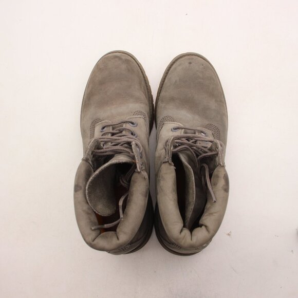 Timberland 6 Inch Premium Boots Men’s Size 8.5 M Gray Nubuck Leather Boots main image 5